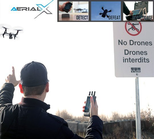 О компании AerialX: как обезвредить беспилотника-нарушителя