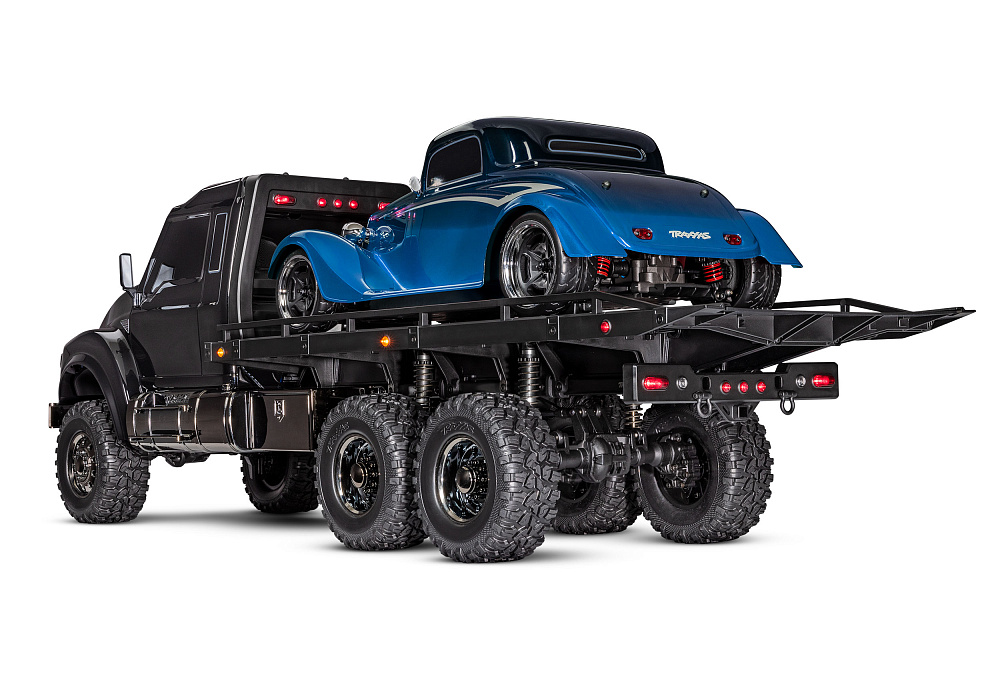 88086-4-TRX-6-Flatbed-Hauler-3qtr-Rear-With-Hot-Rod