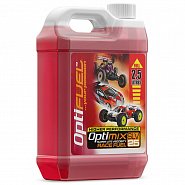 Топливо OptiFuel Optimix Race 25% Nitro спортивные автомодели и судомодели 5л (OP2002)